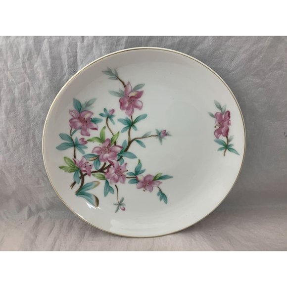 Yamaka China Pair of Salad Plates - Occupied Japan - Pattern B2594 - 7 5/8" - Picture 4 of 9